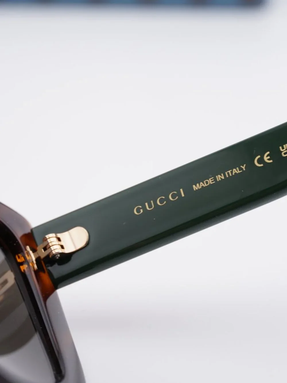 Gucci GG0860S 001 Square Sunglasses - Havana\Brown Gradient